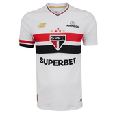 Camisa do São Paulo I 25 New Balance Masculina Torcedor