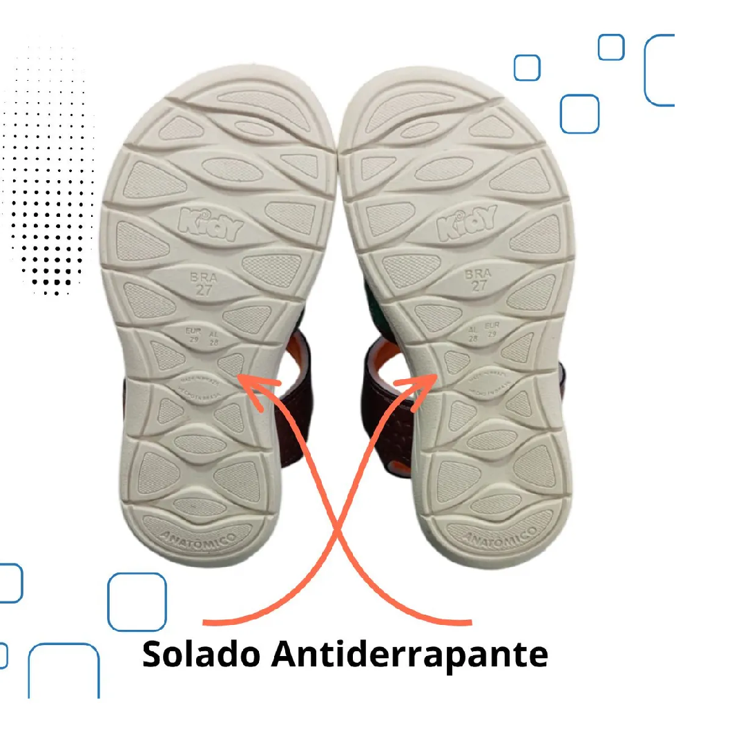 Sandália Infantil Masculina Kidy Fly