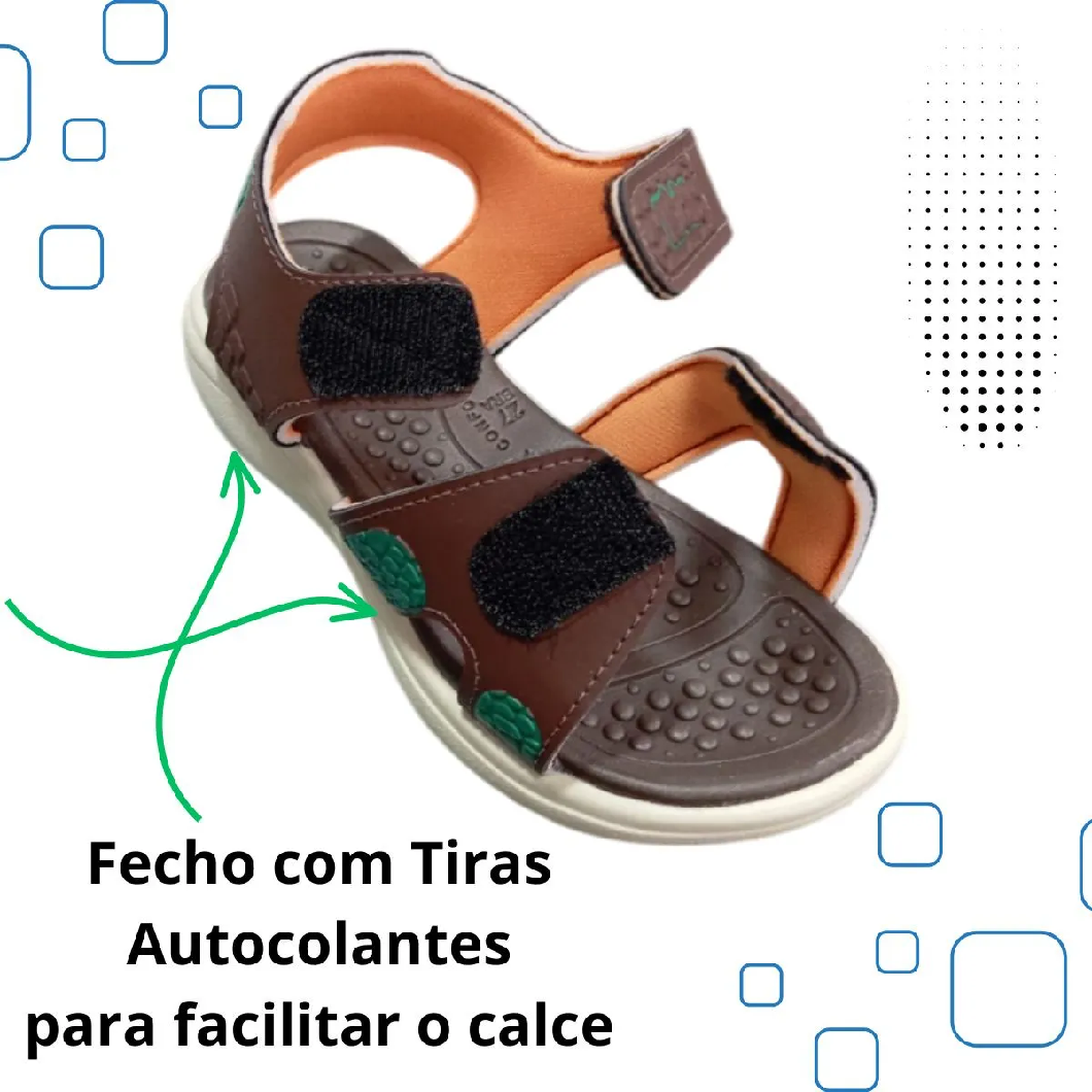 Sandália Infantil Masculina Kidy Fly