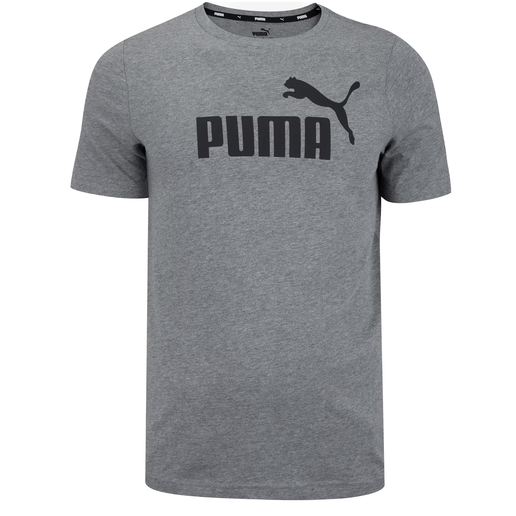 Camiseta Masculina Puma Logo Tee